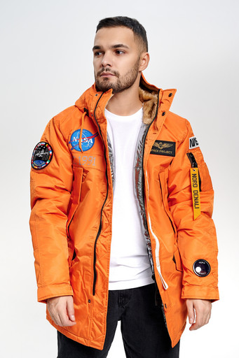 Куртка SPACE ORANGE/SILVER