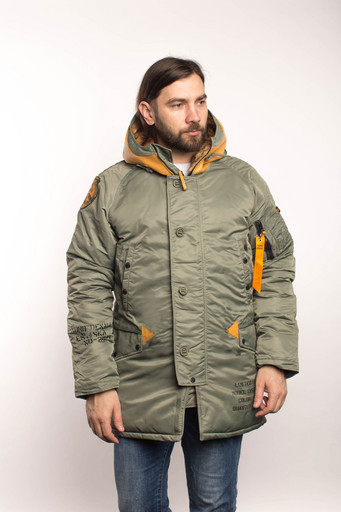 Куртка N3B INSTRUCTOR OLIVE/ORANGE