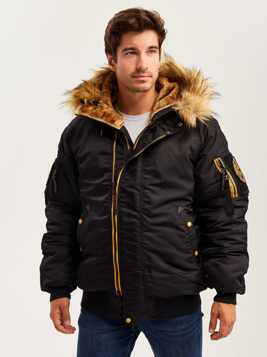 Куртка N2B COMPASS BLACK/YELLOW