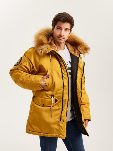 Куртка N3B COMPASS YELLOW/BLACK