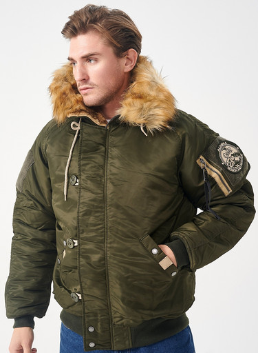 Куртка N2B MILITARY V2 REP.GREY