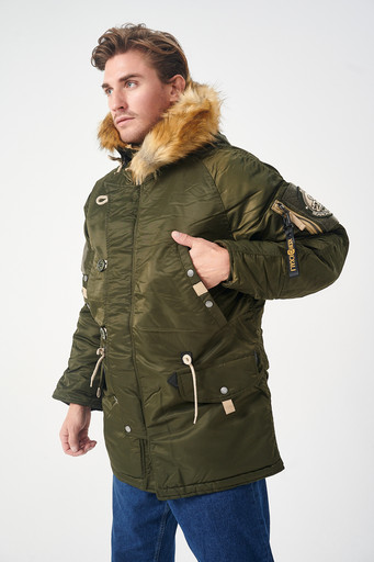 Куртка N3B MILITARY V2 REP.GREY