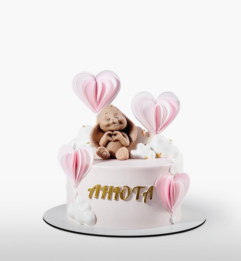 Торт «Зайчик в облаках»