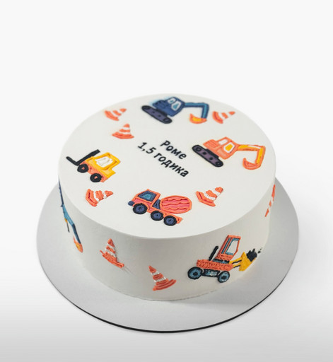 Торт «Маленький строитель»