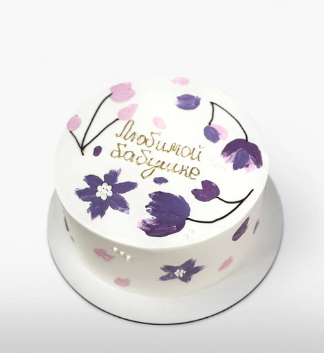 Торт «Фиалковая нежность»