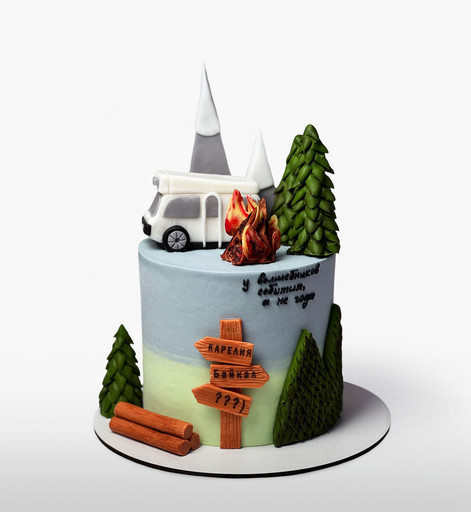 Торт «Путешествие мечты»