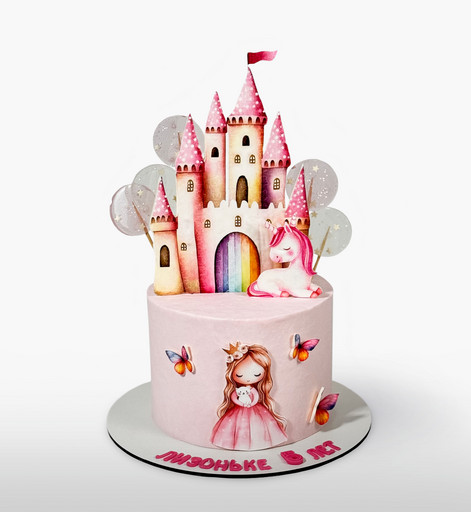 Торт «Замок единорога»