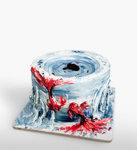 Торт «Пленительные воды» Торт «Пленительные воды»