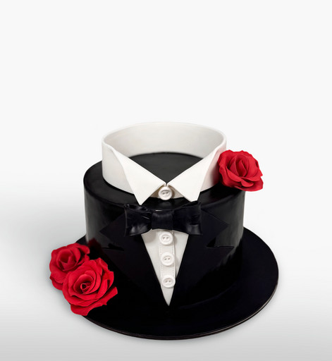 Торт «Черный смокинг»