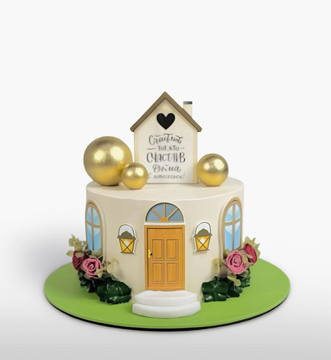 Торт "Дом счастья" Торт "Дом счастья"
