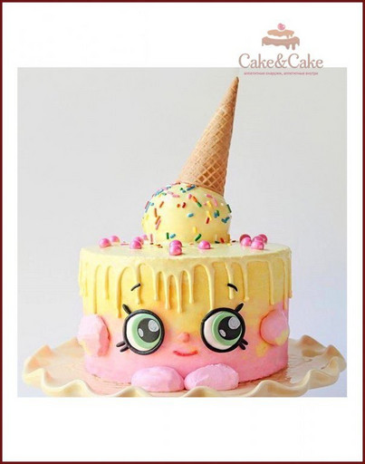 Детский торт "Мороженька"