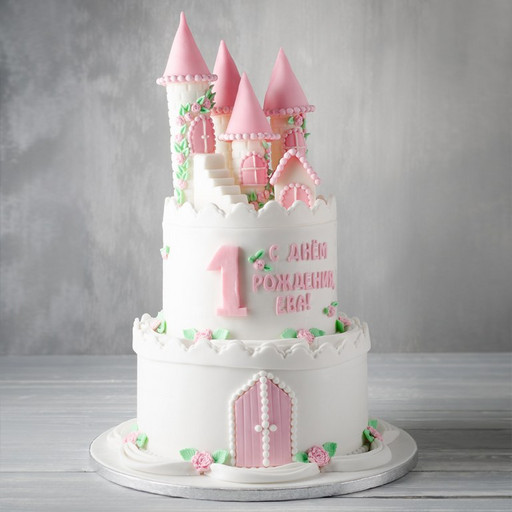 Детский торт`Замок принцессы`
