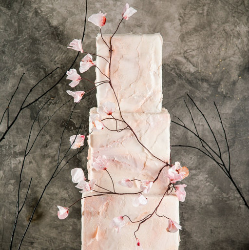 Свадебный торт "Сакура"