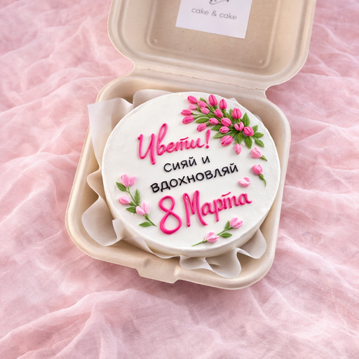 Бенто-торт "Весна"