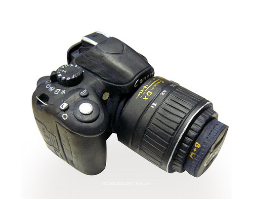 3D торт `Фотоаппарат Canon`