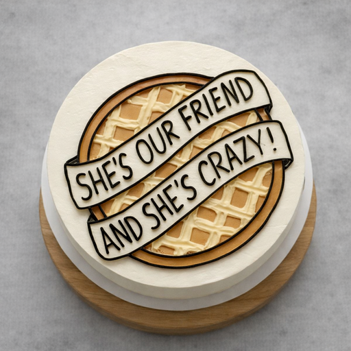 Бенто-торт "Она наш друг..."