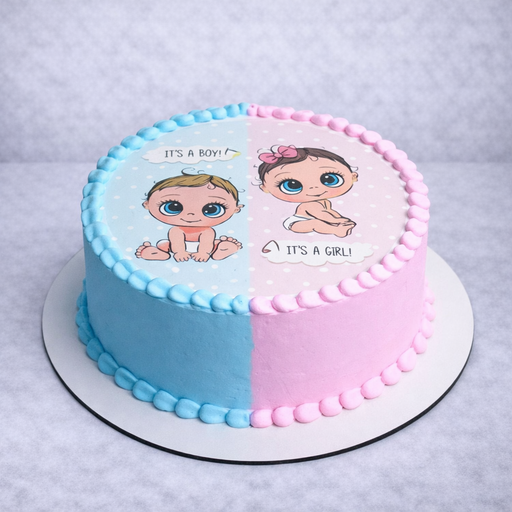 Гендерный торт "Кто у нас?"