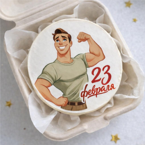 Бенто-торт " 23 февраля"