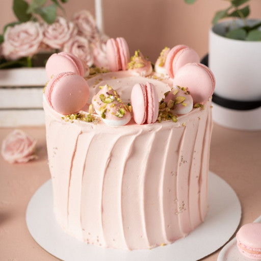 Торт "Pink" без мастики