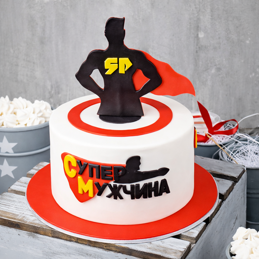 Торт для Супер мужчины