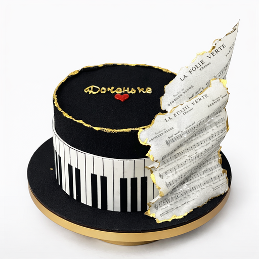 Торт "Музыкальная страсть"