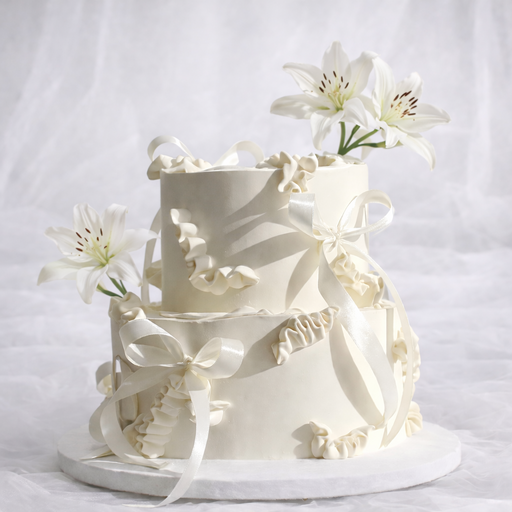 Свадебный торт "Лилия"