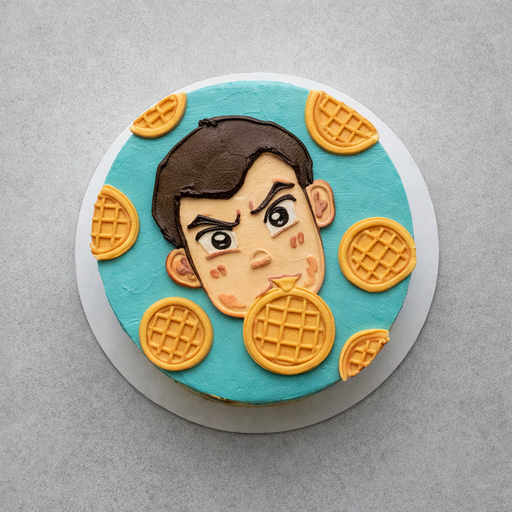 Бенто-торт "Просто вафли"