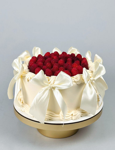 Торт "Малиновый шёлк"