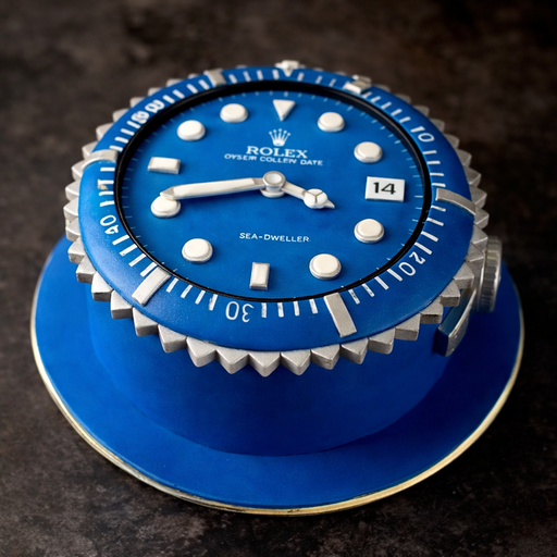 Торт для мужчины в виде часов