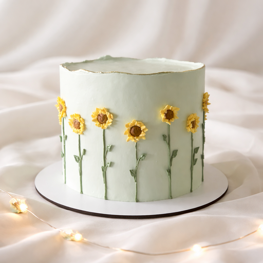 Торт "Подсолнухи"