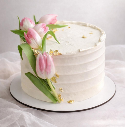 Торт "Тюльпаны"