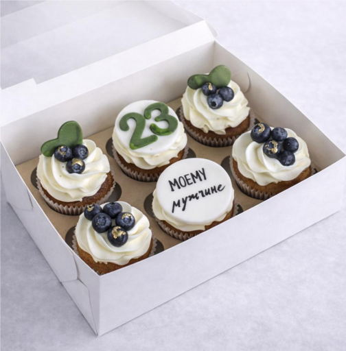 Капкейки "Моему мужчине"