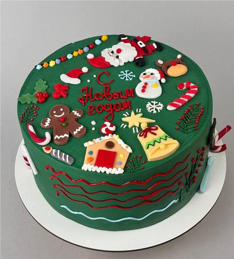 Торт "Новогодняя сказка"