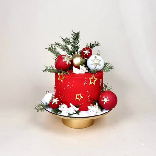 Торт "Зимний рубин"