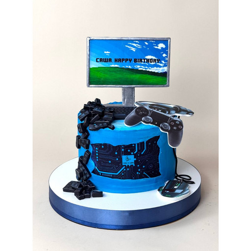 Торт "Цифровая вселенная"