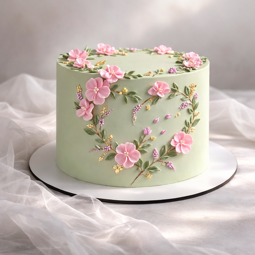 Торт "Цветущая весна"