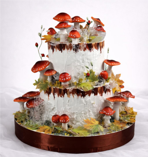 Торт "Грибной хоровод"