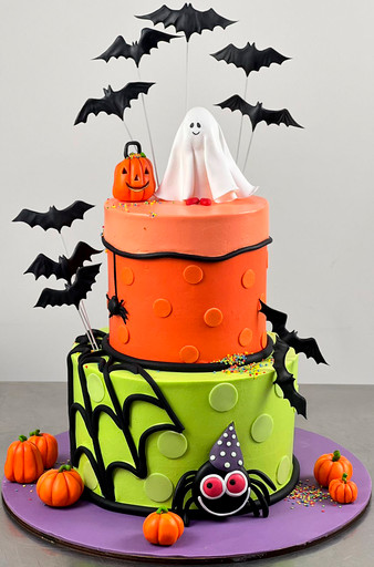 Halloween cake "Spooky ghost"