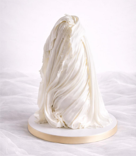 Свадебный торт «Draped in Cream» Свадебный торт «Draped in Cream»