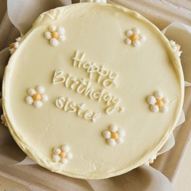 Бенто - торт "happy birthday sister"