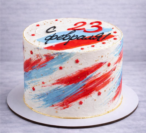 Торт "День Защитника"