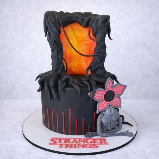 Торт "Переход в изнанку" (Очень странные дела)