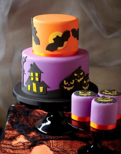 Halloween cake "Страшная ночь"