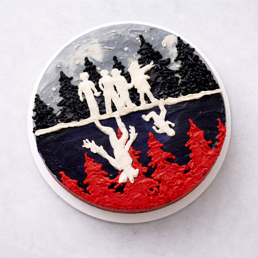 Бенто-торт "Параллель"(Очень странные дела)