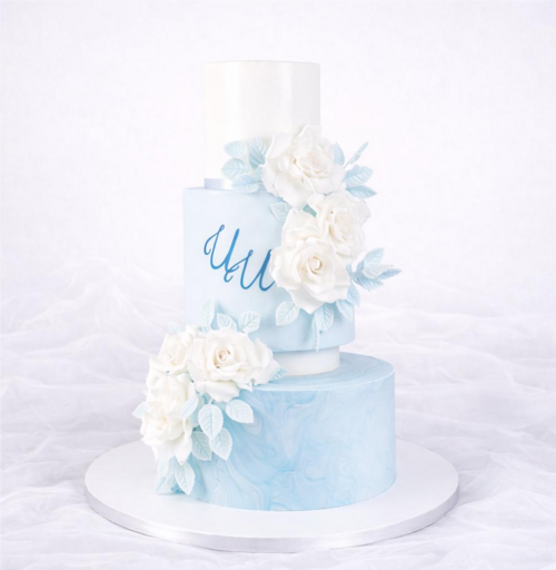 Свадебный торт "Небесная бесконечность" Свадебный торт "Небесная бесконечность"
