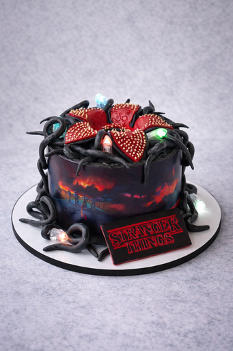 Торт "Щупальца извне" (Очень странные дела)