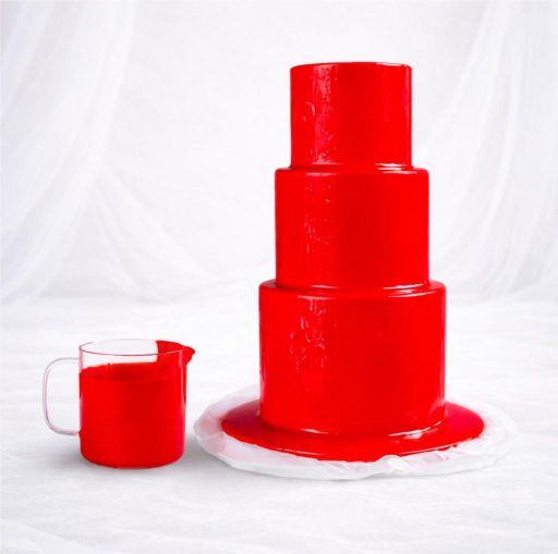 Свадебный торт "Водопад любви"