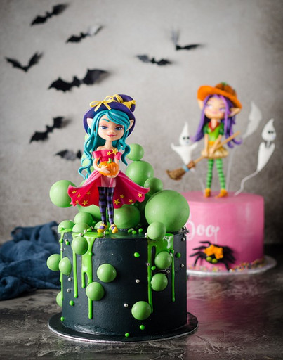 Halloween cake `Клодин`