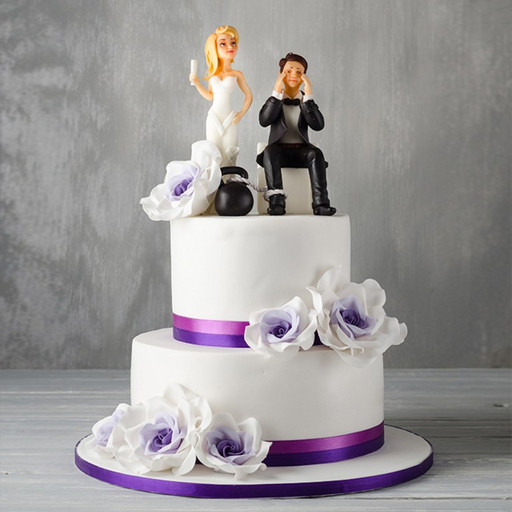 Свадебный торт `Каприз невесты`.
