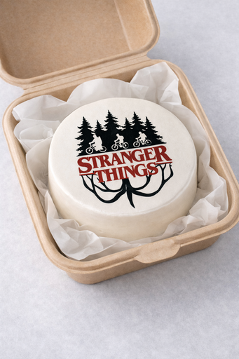 Бенто-торт "Шаги Демогоргона"(Очень странные дела)